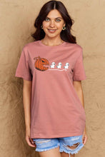 Load image into Gallery viewer, Simply Love Full Size Jack-O'-Lantern Graphic Cotton T-Shirt