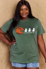 Load image into Gallery viewer, Simply Love Full Size Jack-O'-Lantern Graphic Cotton T-Shirt