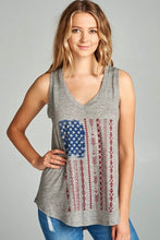 Load image into Gallery viewer, Boho American Flag Top
