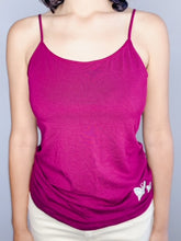 Load image into Gallery viewer, Custom Embroidered Burgundy Cami
