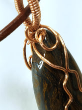 Load image into Gallery viewer, Tiger&#39;s Eye &quot;Cross&quot; Pendant
